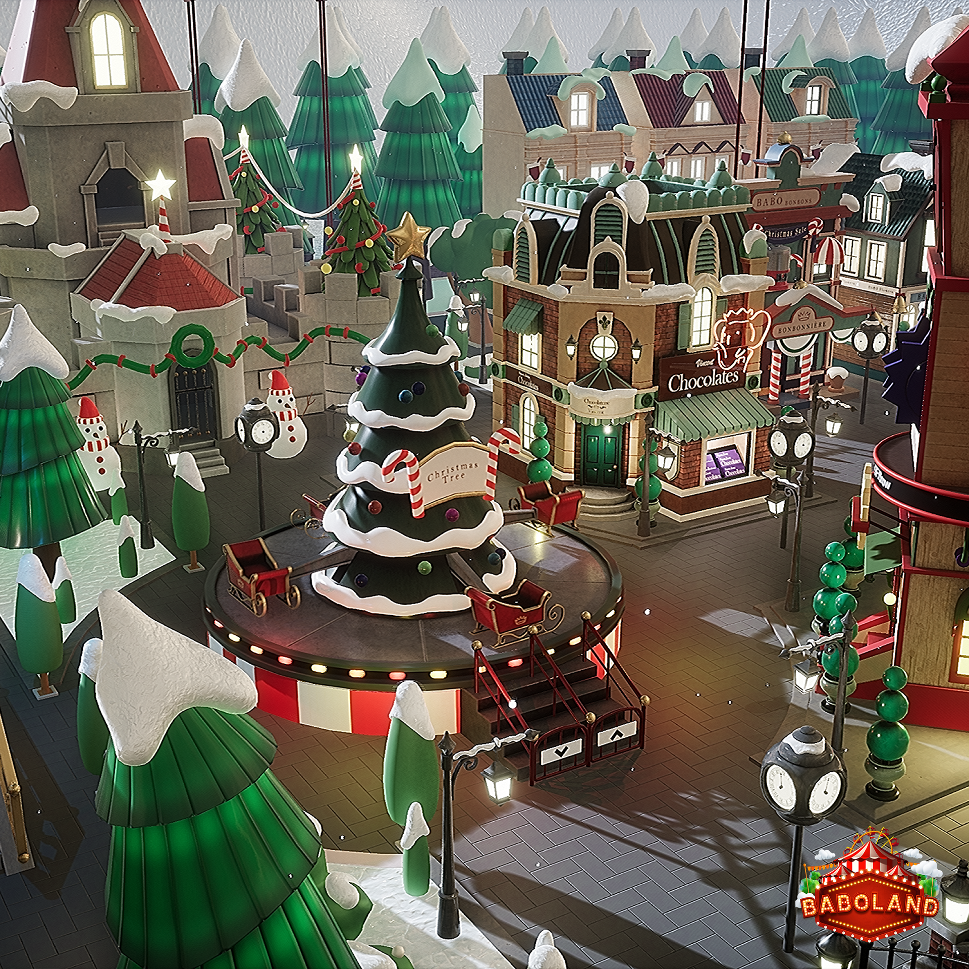 BaboLand. Le village magique de Noël