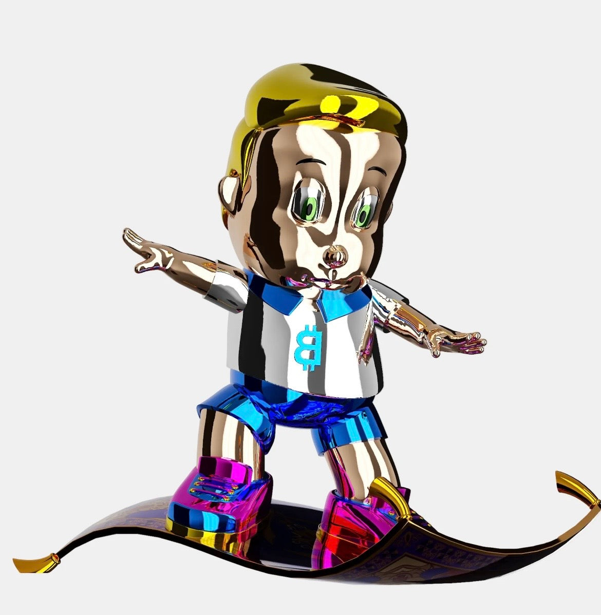 Pourquoi les œuvres uniques en bronze, inox poli miroir sont réservées aux millionnaires