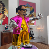 Snoop Dogg Limited Edition Chrome Sculpture Official
