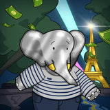 Tableau miroir Babolex Marin Paris