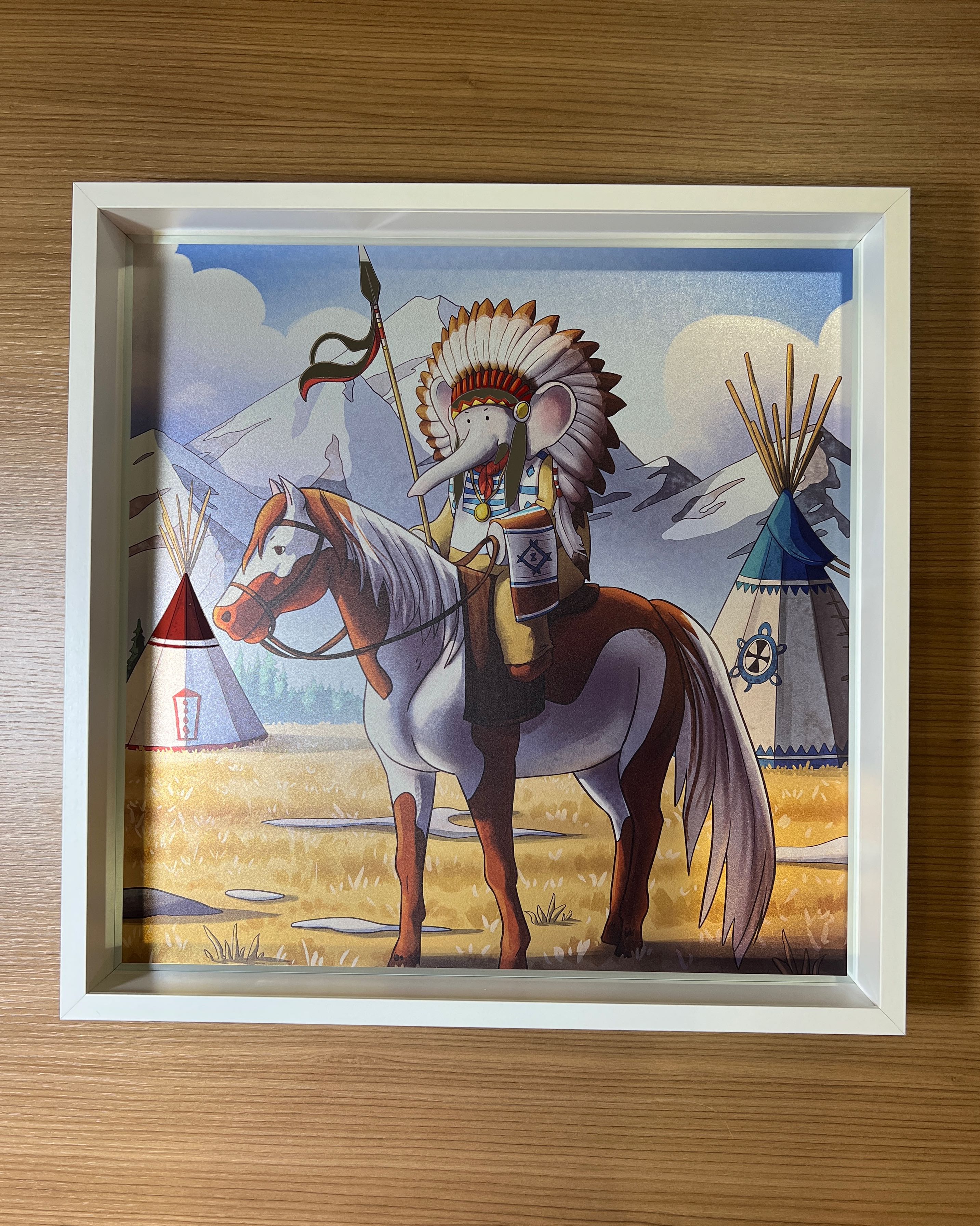 Зеркальный столик Babolex Indian Chief